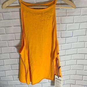 The Laundry Room Bright Acid Wash‎ Tank NWT…